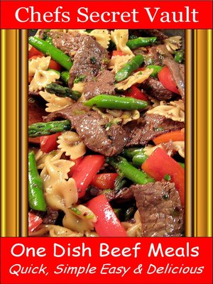 cover image of One Dish Beef Meals